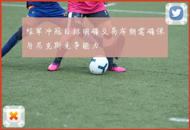 绿军冲冠目标明确交易布朗需确保与尼克斯竞争能力